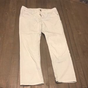 American Eagle White Jeans Skinny Size 16 Short